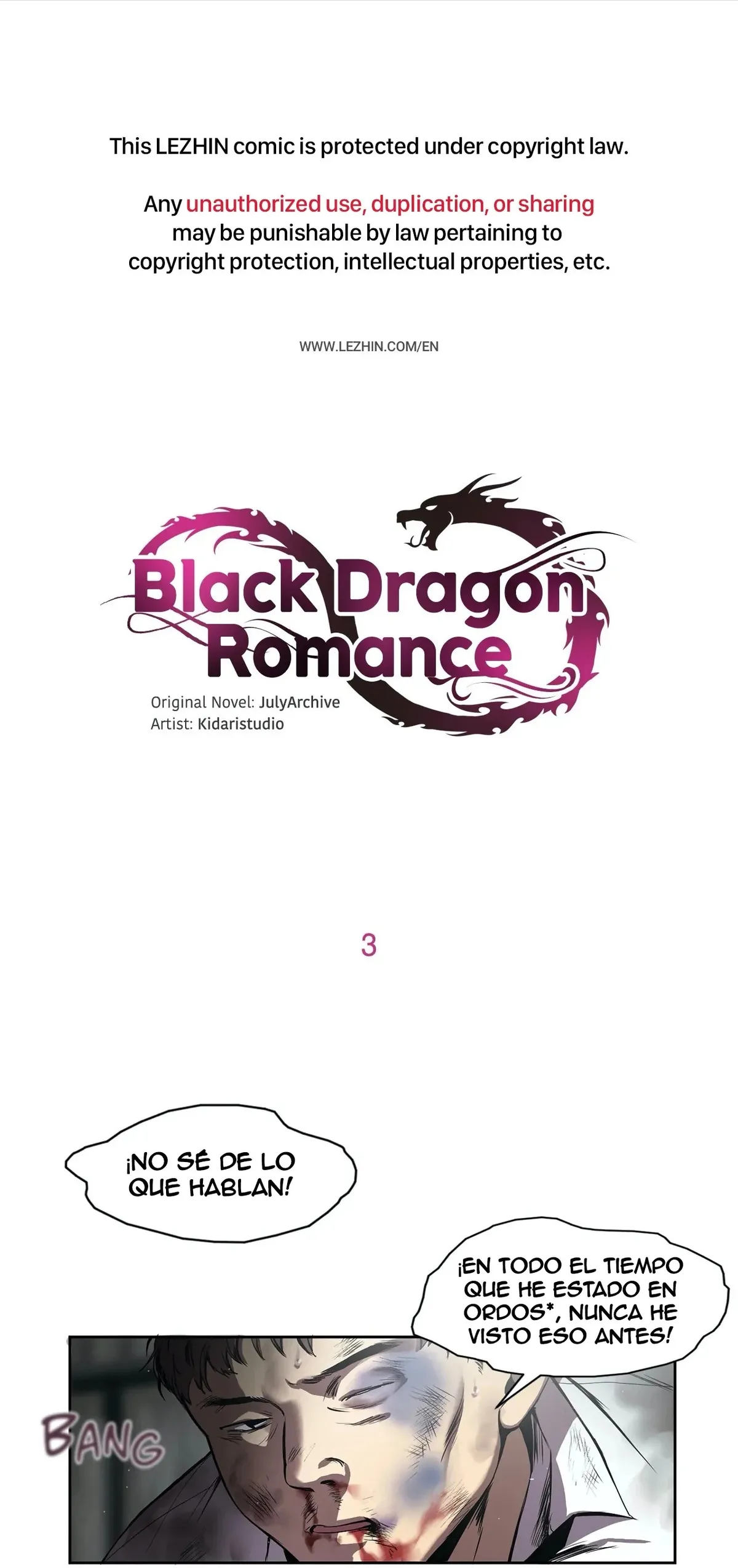 Black Dragon Romance Capítulo 3 en Línea - página 3