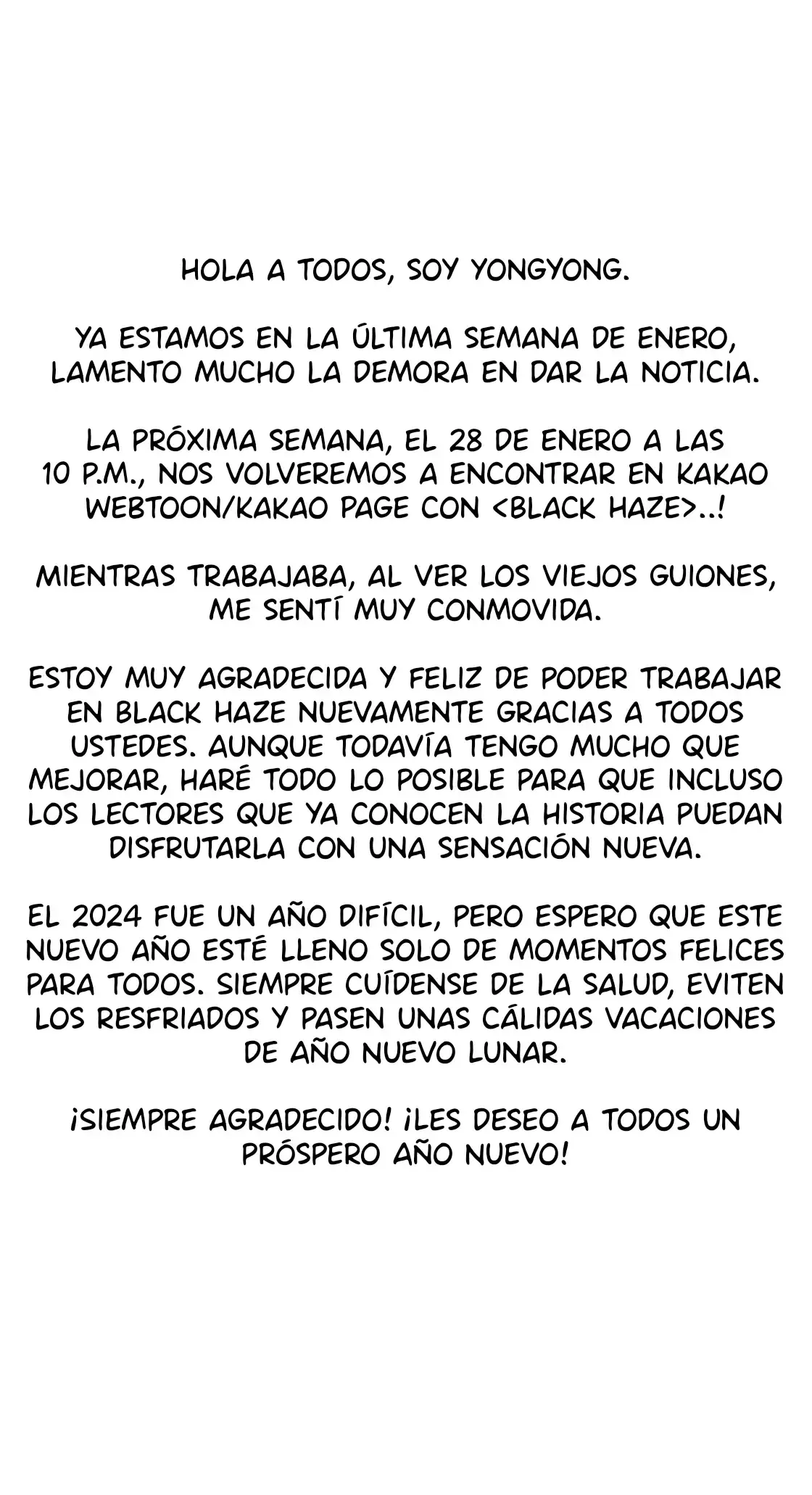 BLACK HAZE (2024) Capítulo 0.75 en Línea - página 9