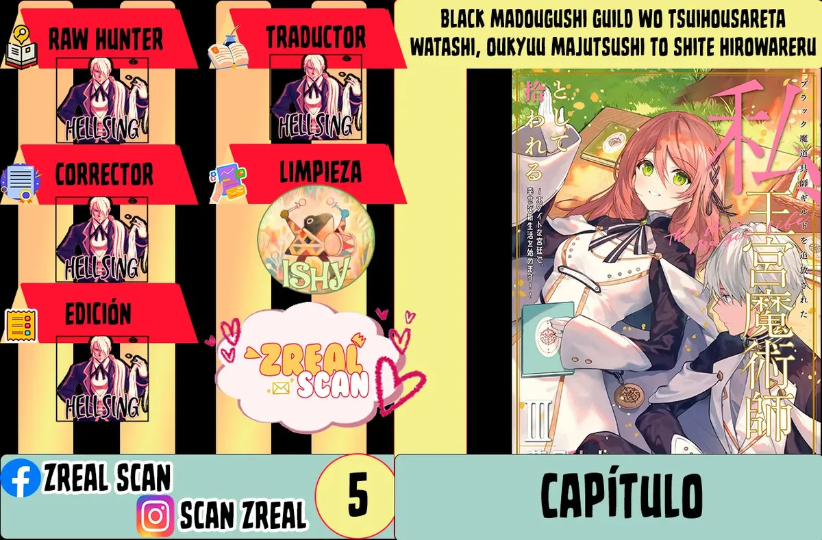 Black Madougushi Guild wo Tsuihousareta Watashi, Oukyuu Majutsushi to shite Hirowareru Capítulo 5 en Línea - página 1
