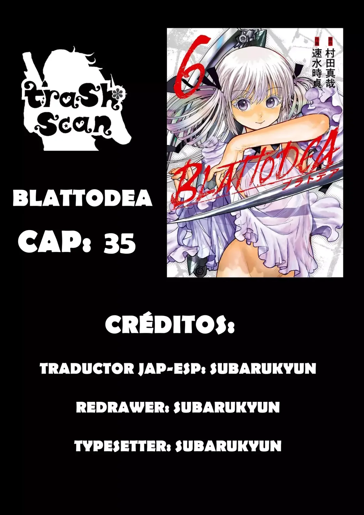 Blattodea Capítulo 35 en Línea - página 1
