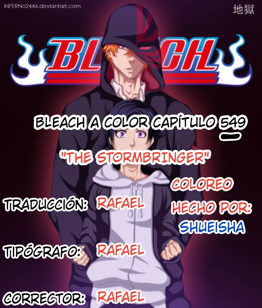 Bleach Full Color Capítulo 549 en Línea - página 1