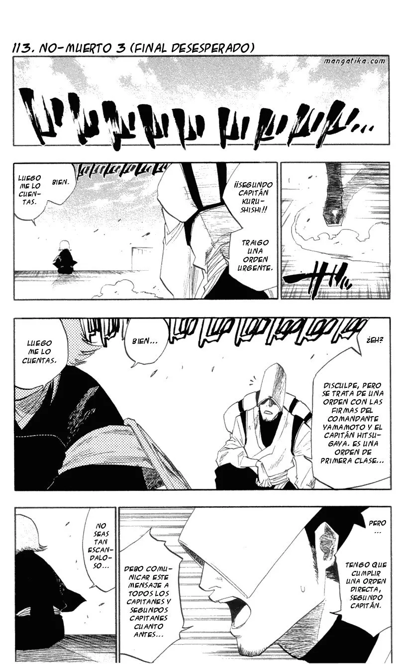 Bleach Capítulo 113 en Línea - página 1