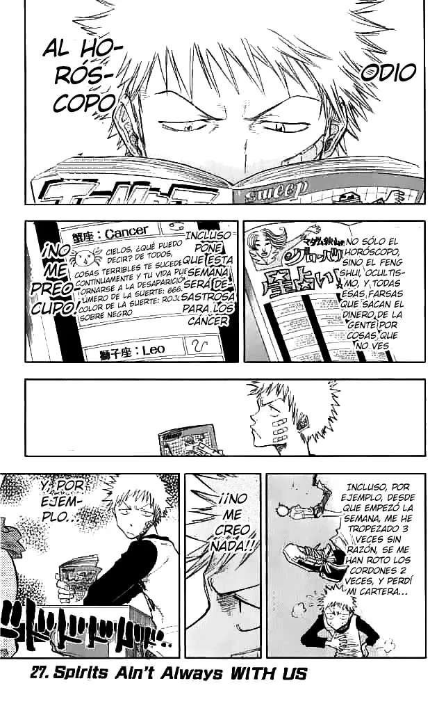 Bleach Capítulo 27 en Línea - página 1
