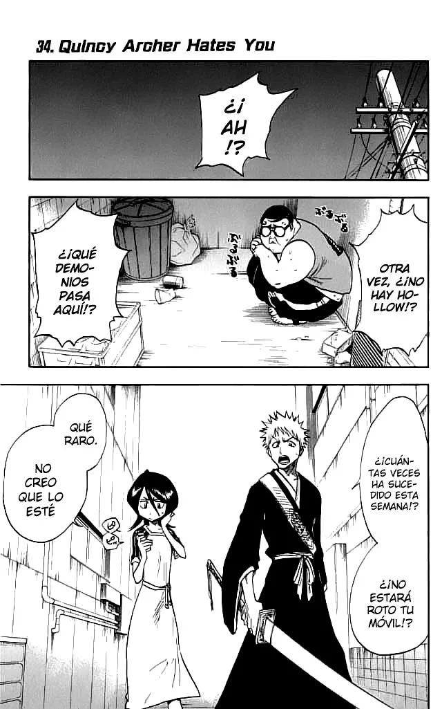 Bleach Capítulo 34 en Línea - página 1