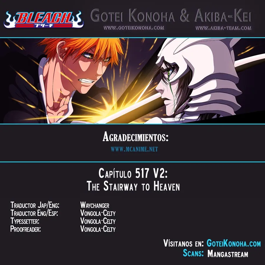 Bleach Capítulo 518 en Línea - página 1