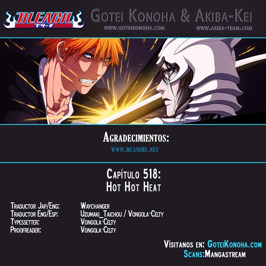 Bleach Capítulo 519 en Línea - página 1