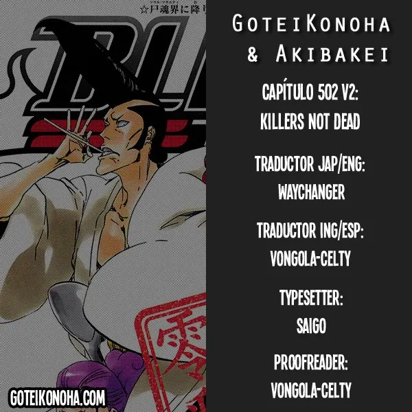 Bleach Capítulo 520 en Línea - página 1