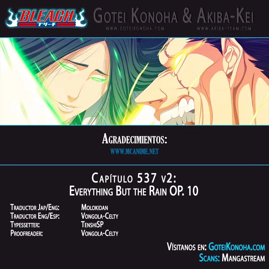 Bleach Capítulo 537 en Línea - página 1