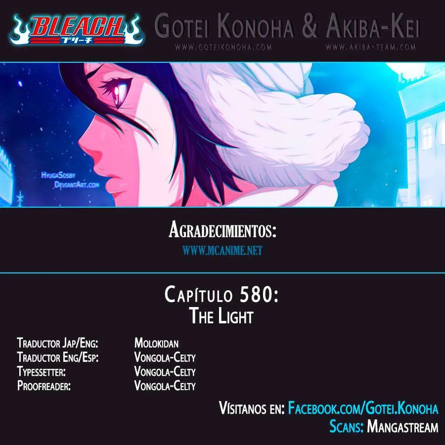 Bleach Capítulo 580 en Línea - página 1