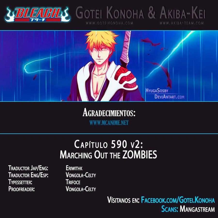 Bleach Capítulo 590 en Línea - página 1