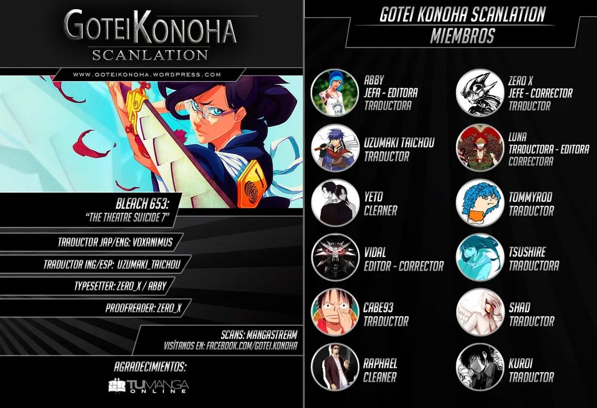 Bleach Capítulo 653 en Línea - página 1