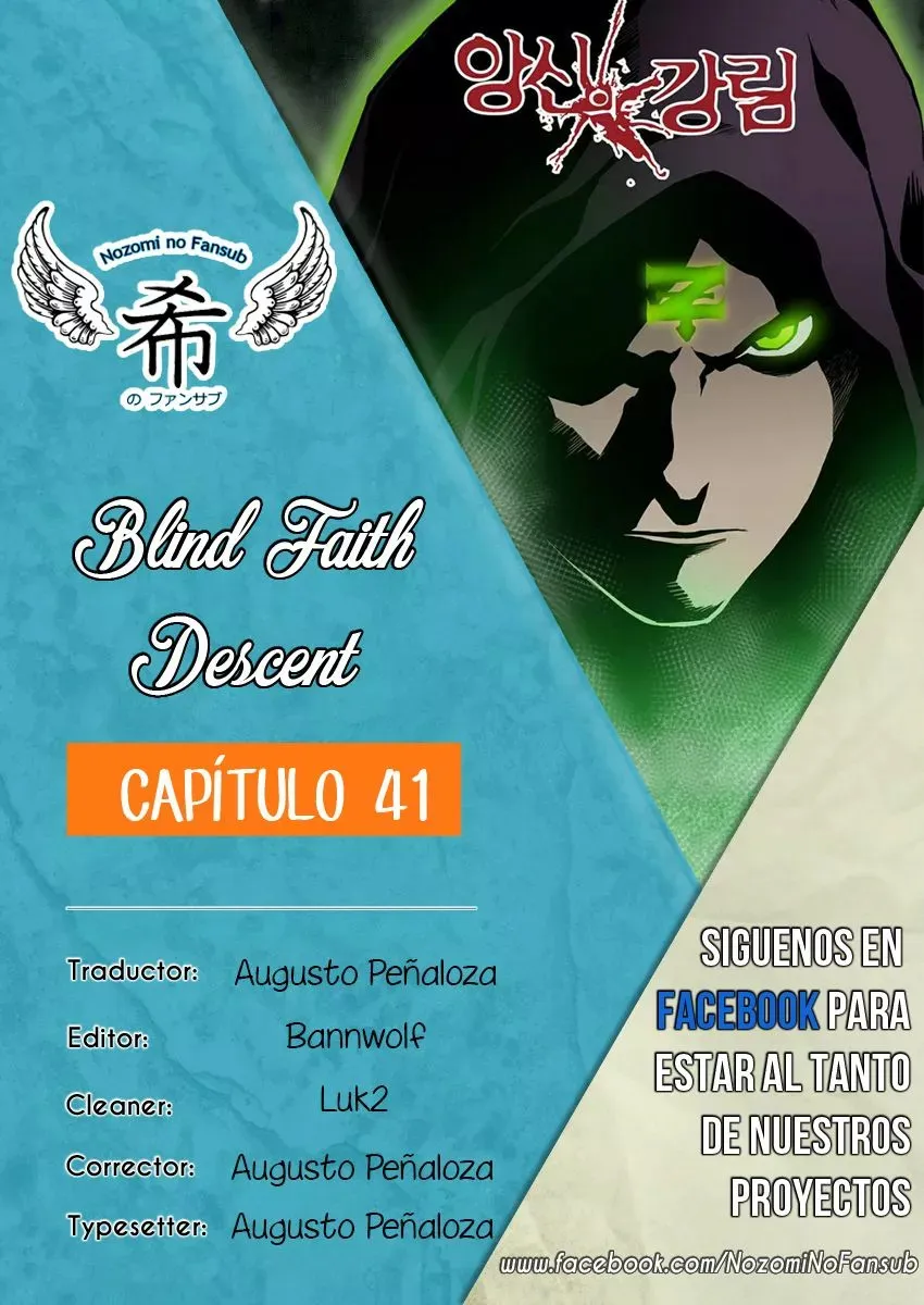 Blind Faith Descent Capítulo 41 en Línea - página 1