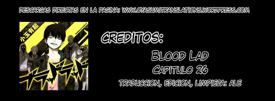 Blood Lad Capítulo 26 en Línea - página 1