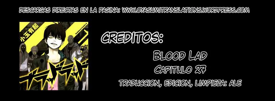 Blood Lad Capítulo 27 en Línea - página 1