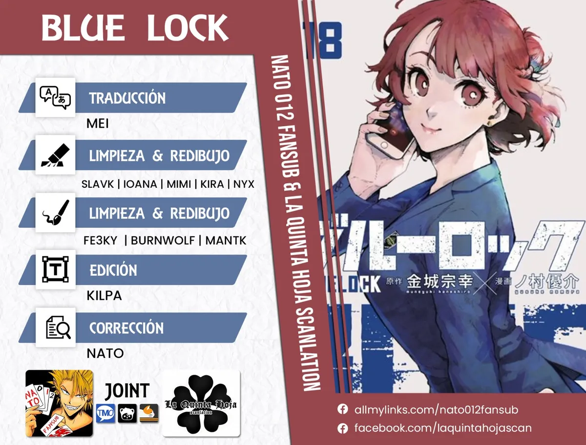 Blue Lock Capítulo 159 en Línea - página 1