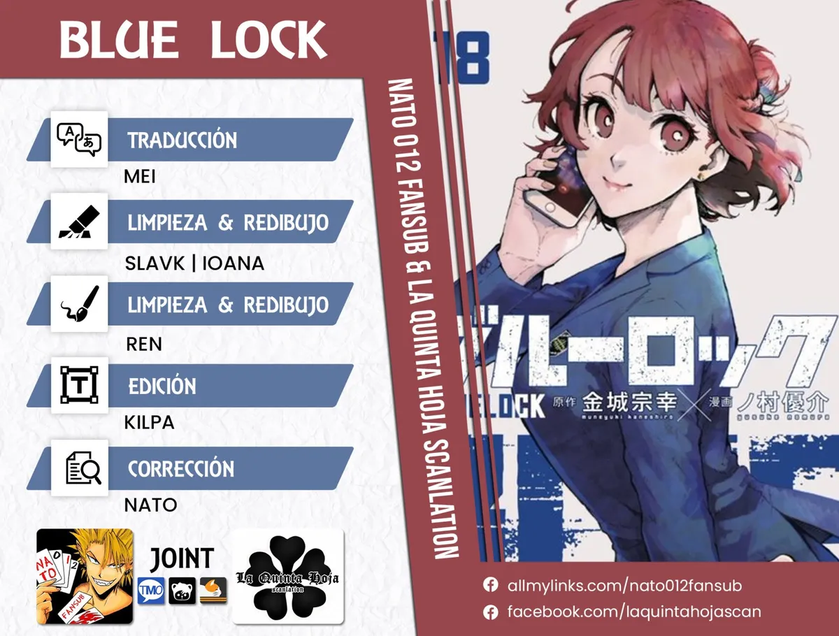 Blue Lock Capítulo 160 en Línea - página 1