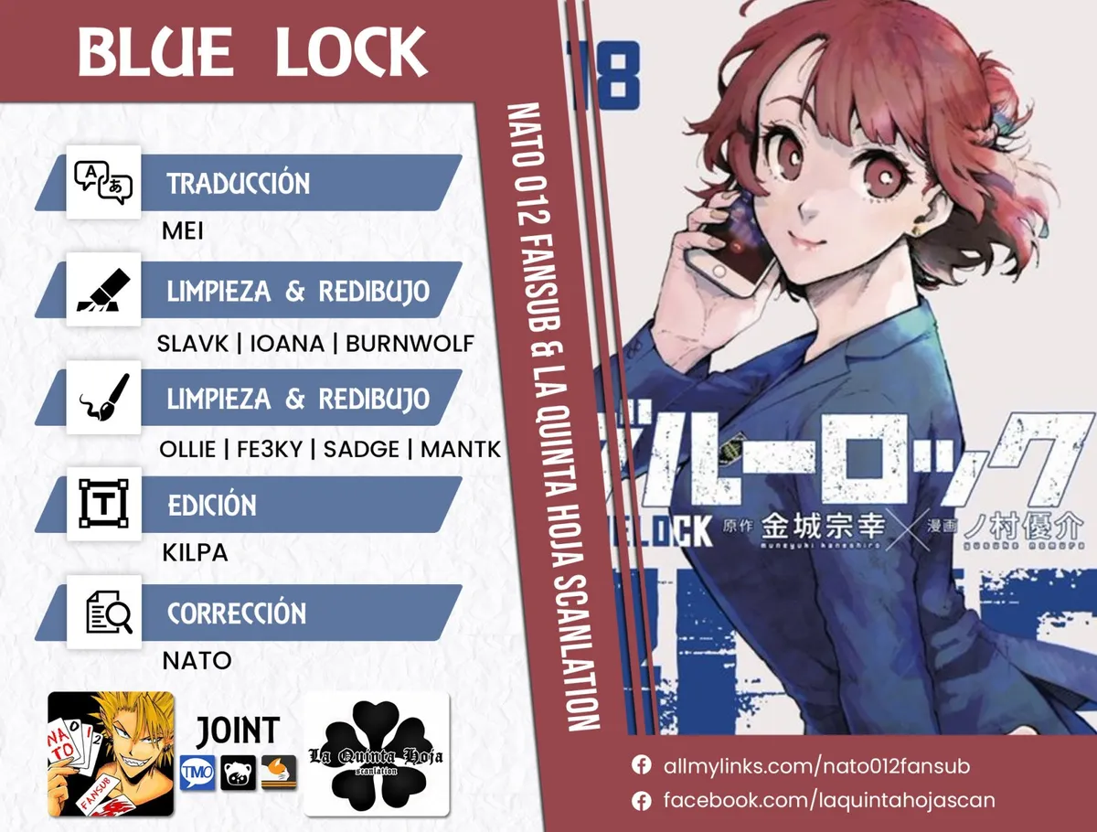 Blue Lock Capítulo 161 en Línea - página 1