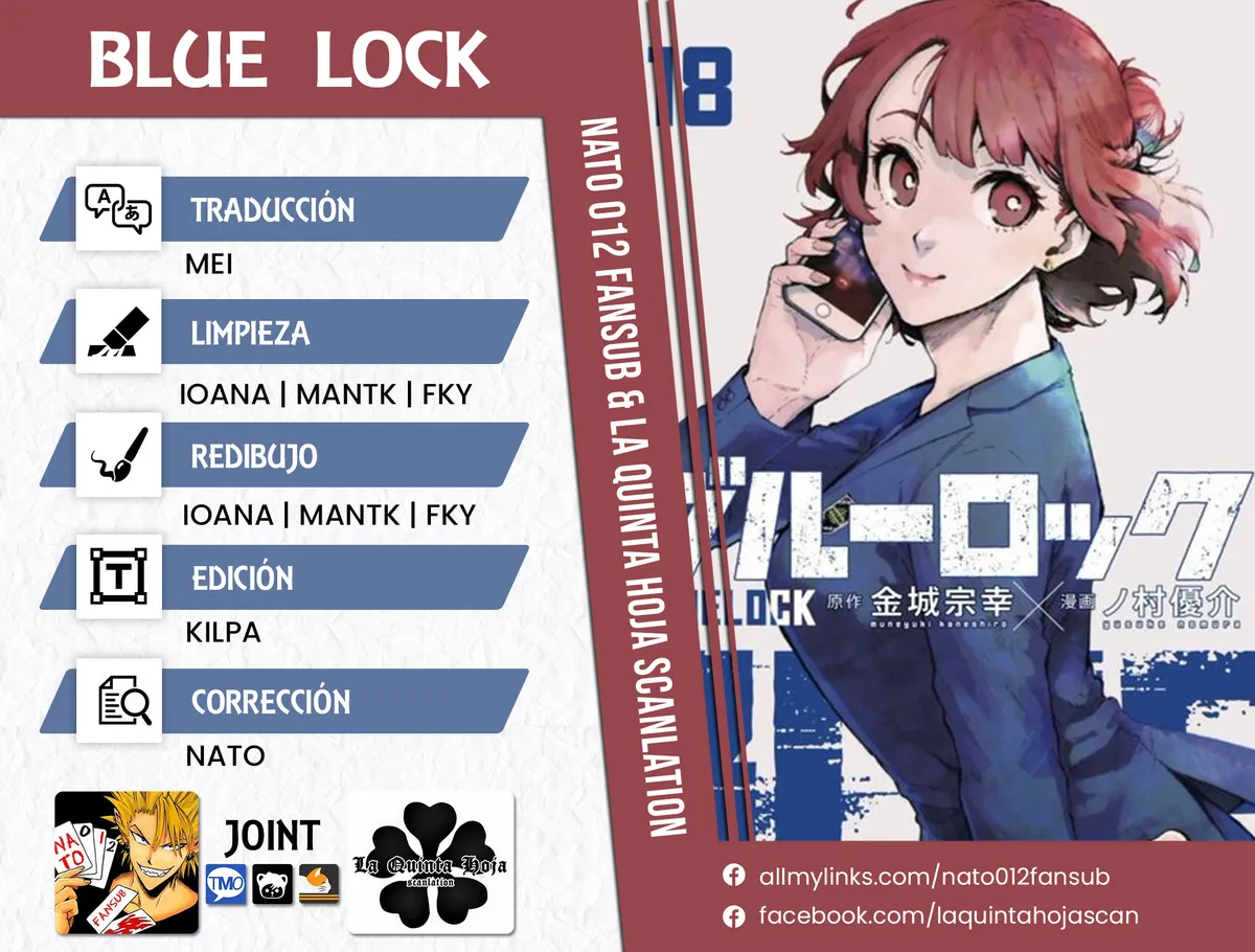 Blue Lock Capítulo 169 en Línea - página 1