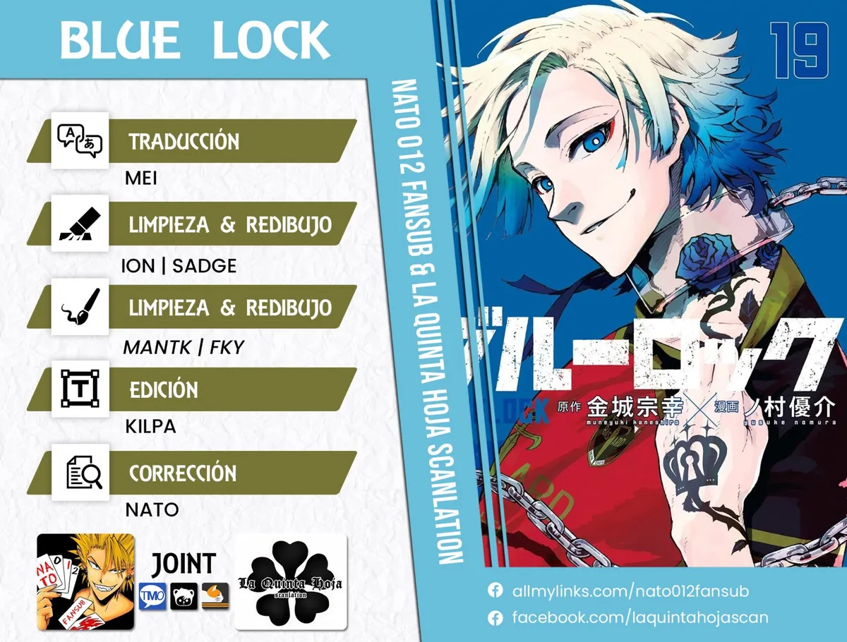 Blue Lock Capítulo 172 en Línea - página 1