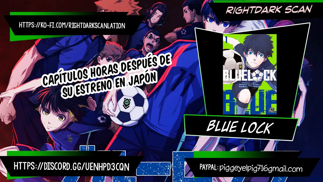 Blue Lock Capítulo 193 en Línea - página 1