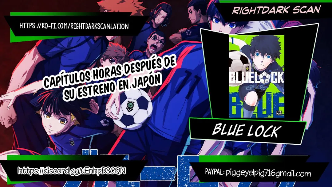 Blue Lock Capítulo 194 en Línea - página 1
