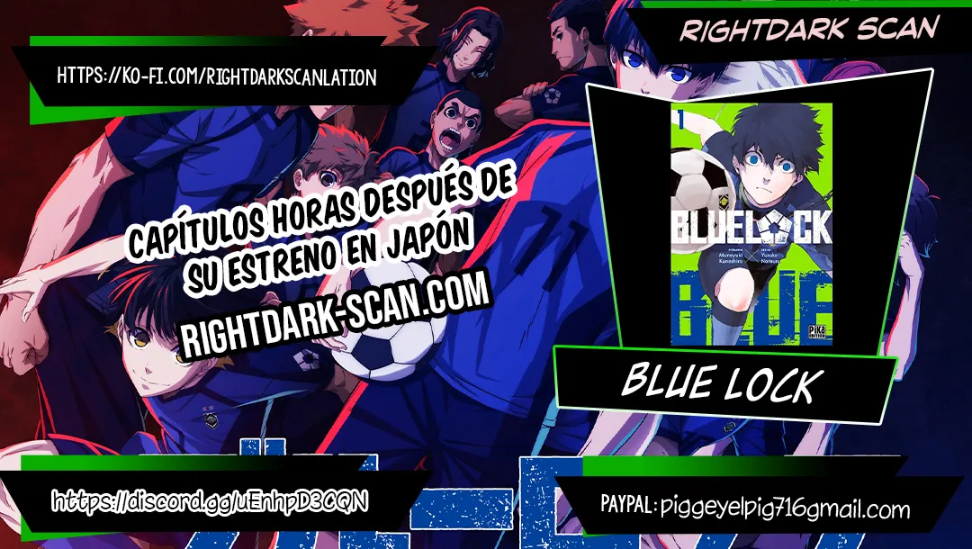 Blue Lock Capítulo 194.1 en Línea - página 1