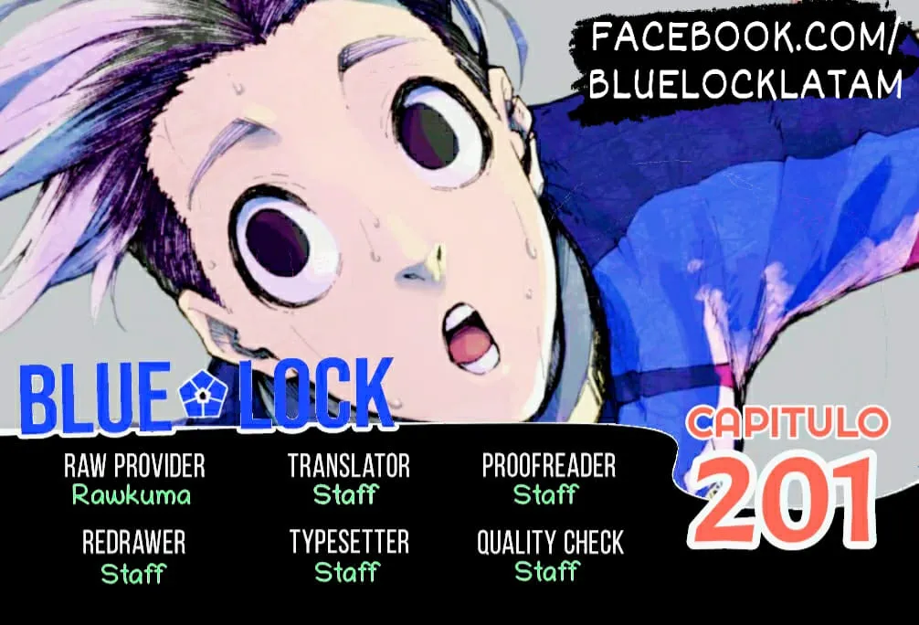Blue Lock Capítulo 201 en Línea - página 1