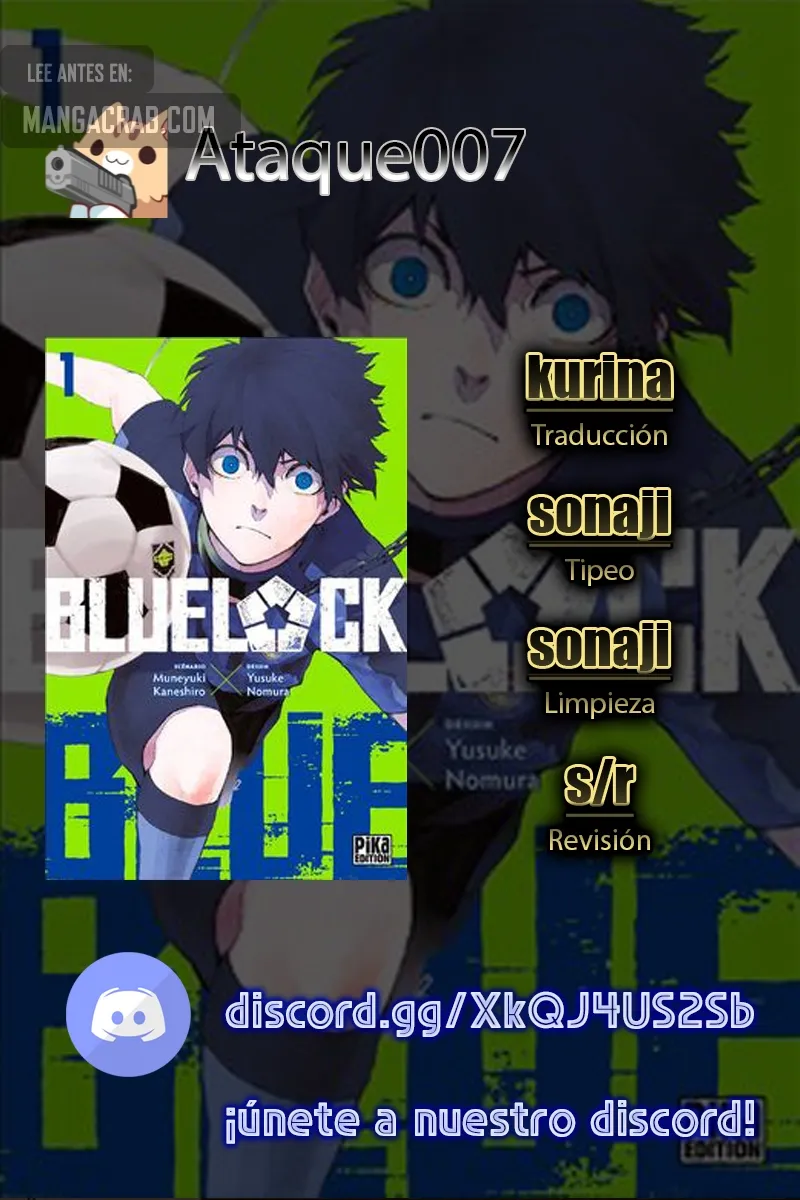 Blue Lock Capítulo 204 en Línea - página 1