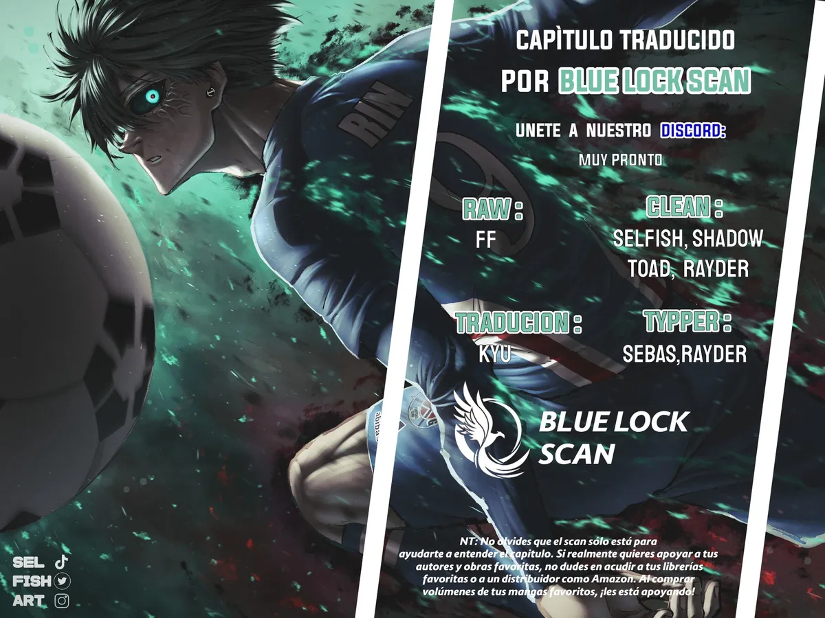 Blue Lock Capítulo 261 en Línea - página 1