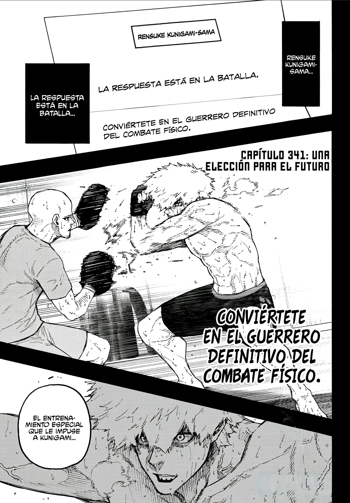 Blue Lock Capítulo 341 en Línea - página 1