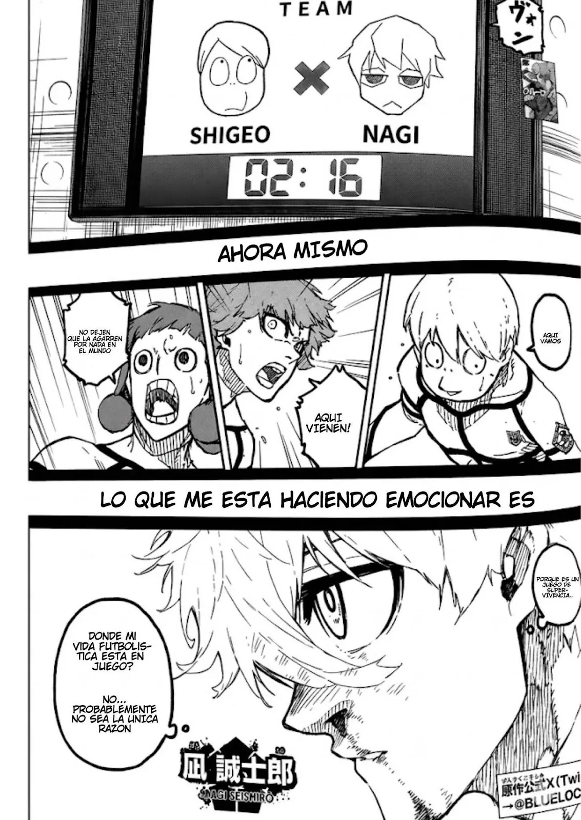 Blue Lock Capítulo 349 en Línea - página 1