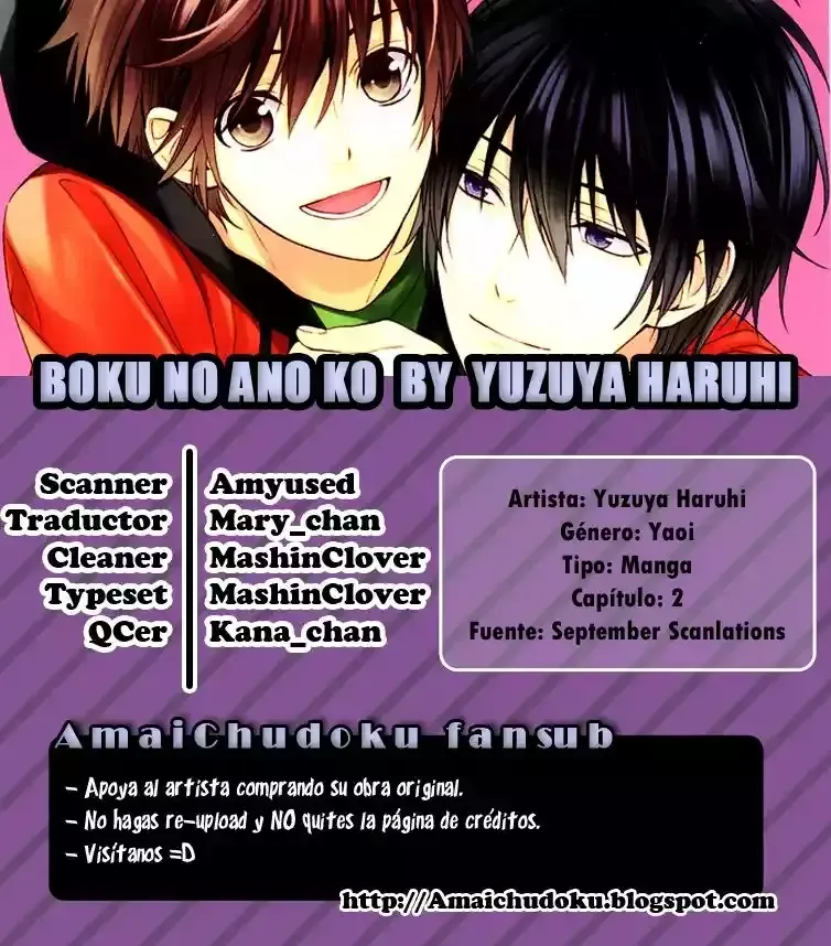 Boku no Ano Ko~ Capítulo 2 en Línea - página 1