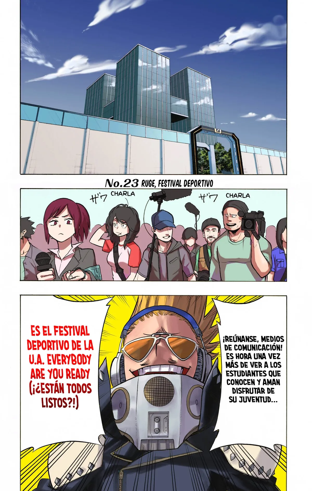 Boku no Hero Academia (Official Colored) Capítulo 23 en Línea - página 1