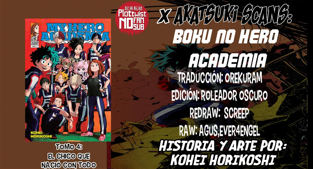 Boku no Hero Academia (Official Colored) Capítulo 34 en Línea - página 1