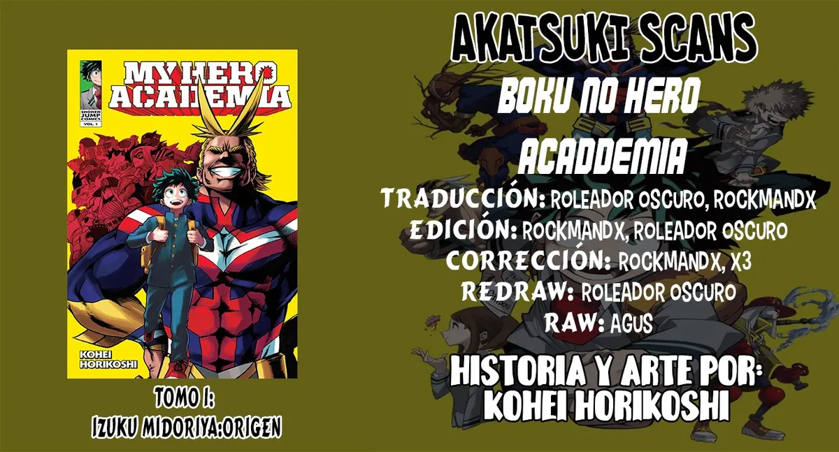 Boku no Hero Academia (Official Colored) Capítulo 5 en Línea - página 1