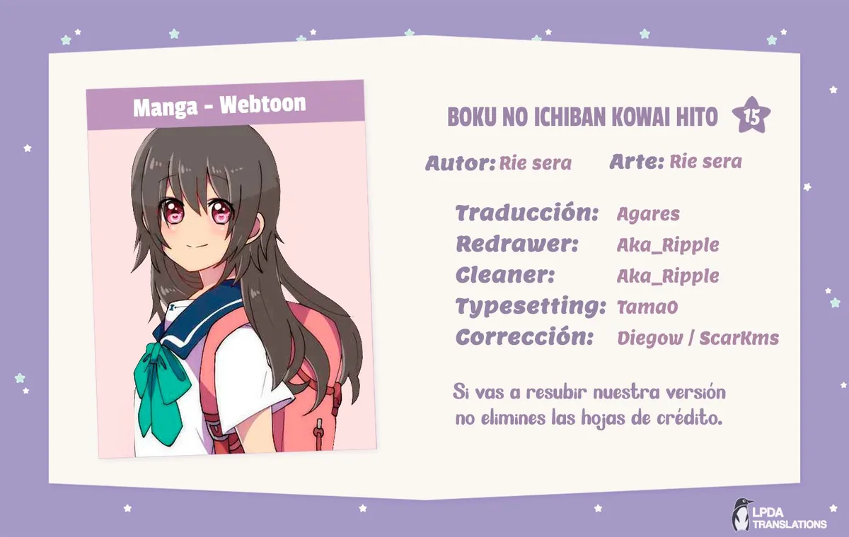 Boku no ichiban kowai hito Capítulo 15 en Línea - página 1