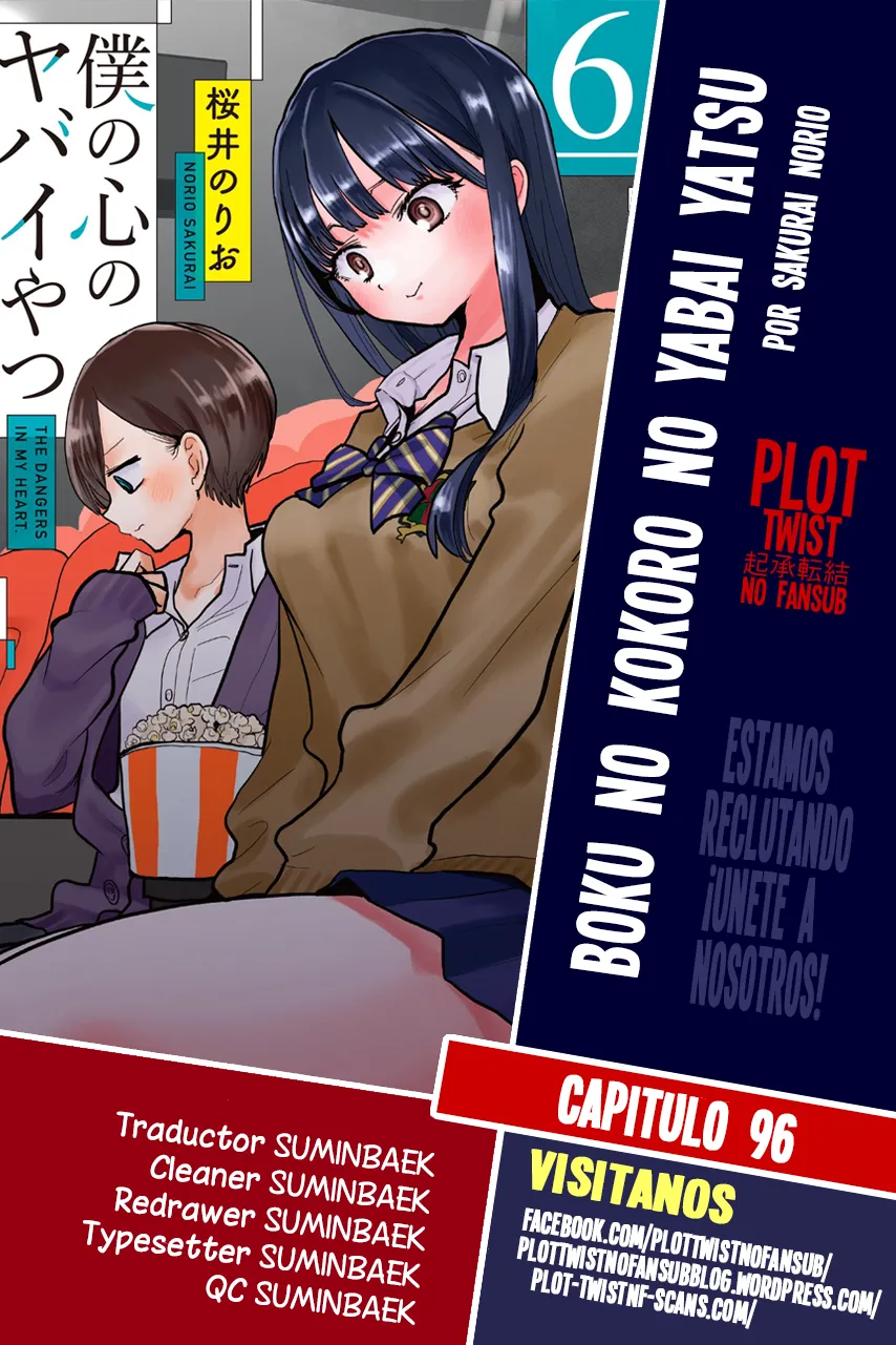 Boku no Kokoro no Yabai Yatsu Capítulo 96 en Línea - página 1