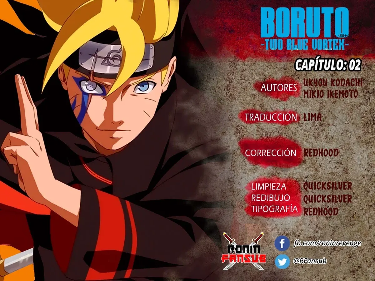 Boruto: Two Blue Vortex Capítulo 2 en Línea - página 1