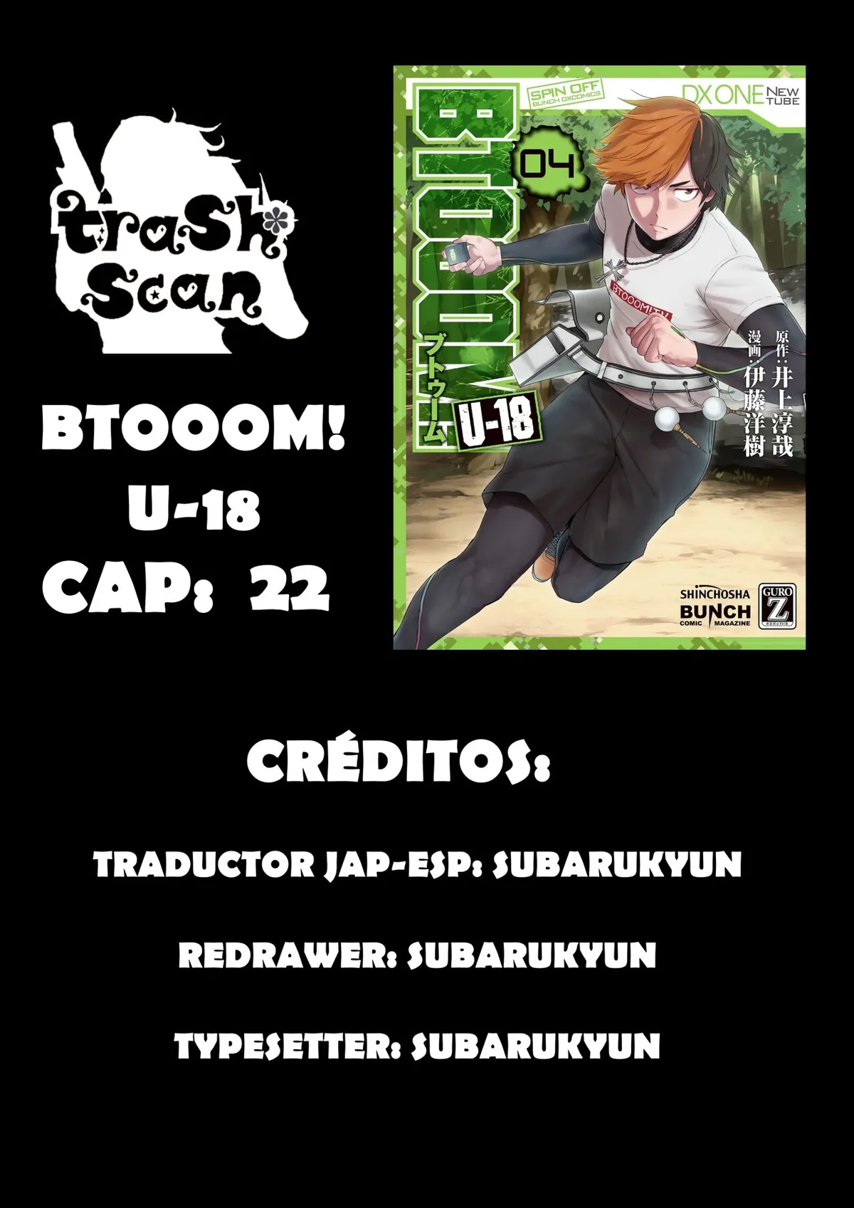 Btooom! U-18 Capítulo 22 en Línea - página 1