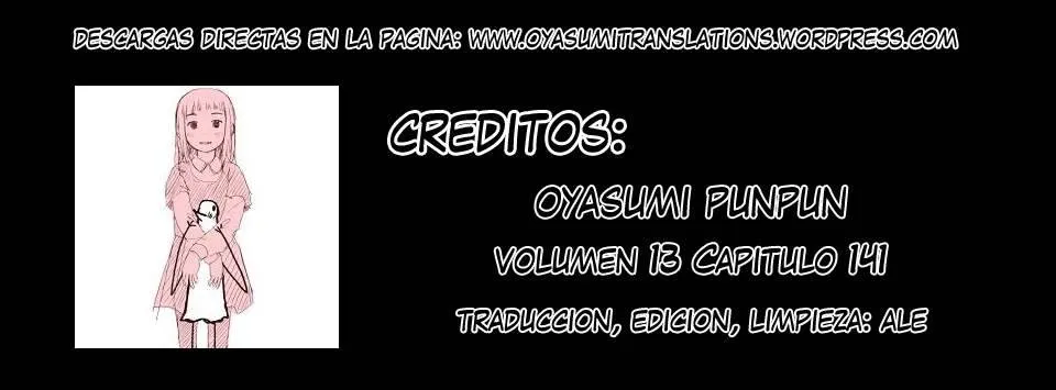 Buenas noches, Punpun Capítulo 141 en Línea - página 1