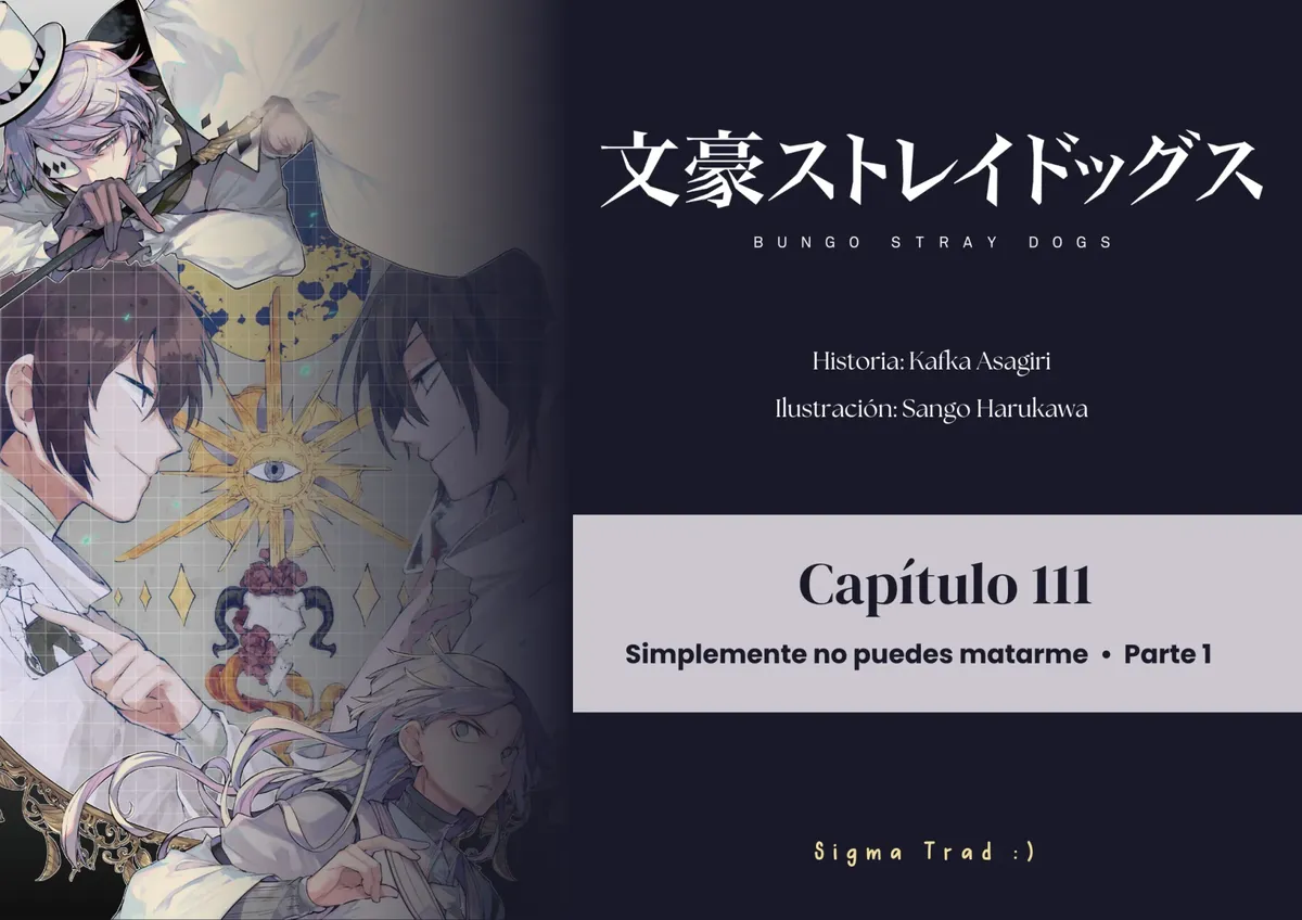 Bungou Stray Dogs Capítulo 111 en Línea - página 1