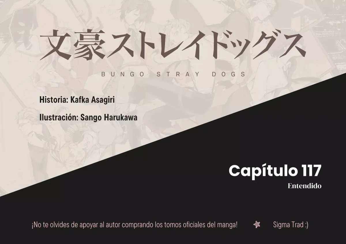 Bungou Stray Dogs Capítulo 117 en Línea - página 1