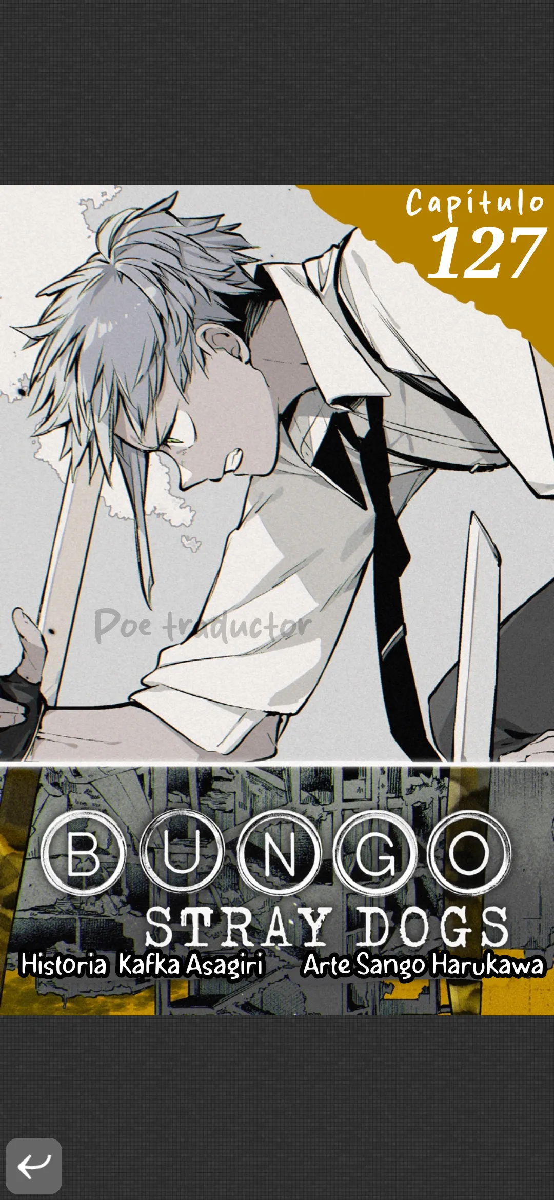 Bungou Stray Dogs Capítulo 127 en Línea - página 1