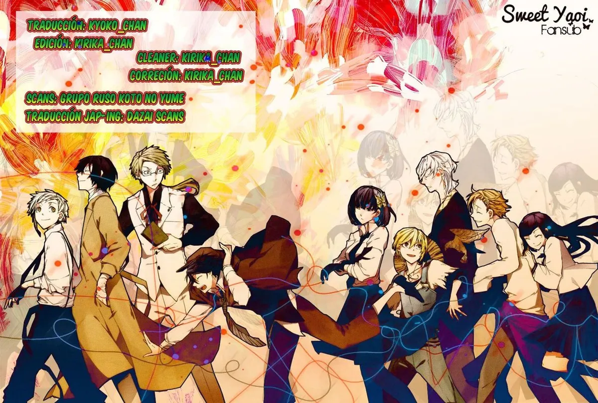 Bungou Stray Dogs Capítulo 38 en Línea - página 1