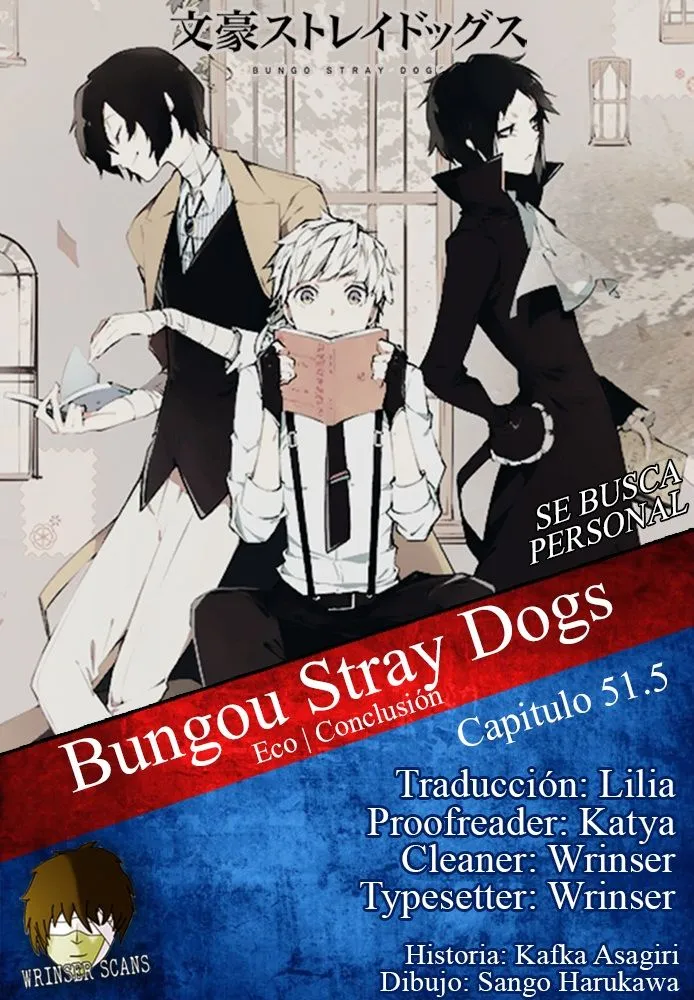 Bungou Stray Dogs Capítulo 51.5 en Línea - página 1