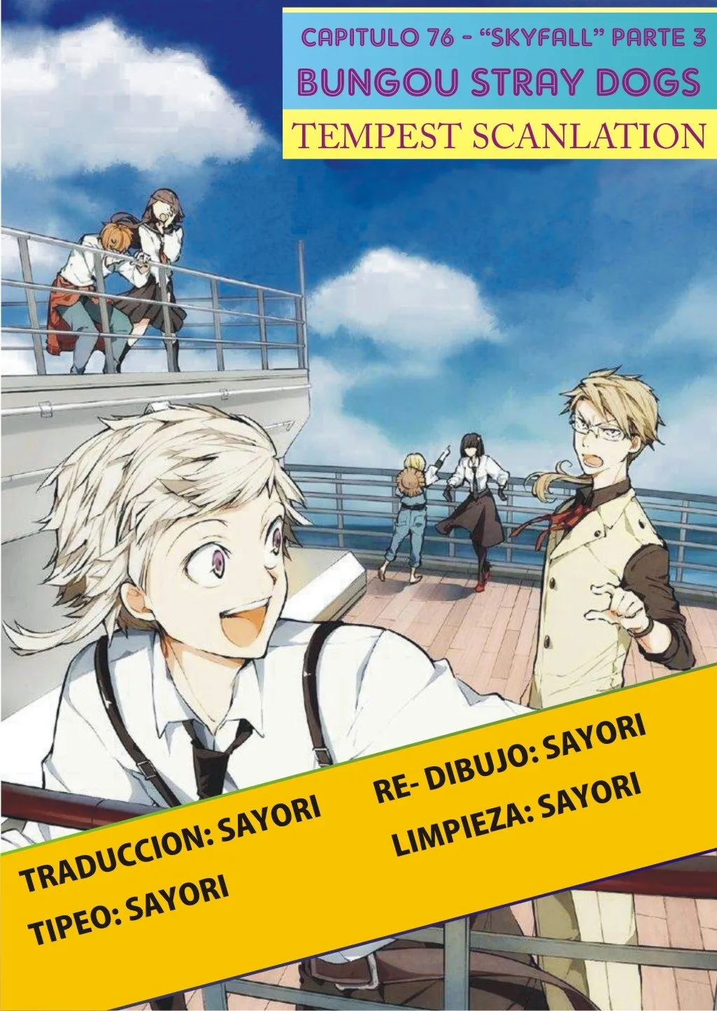 Bungou Stray Dogs Capítulo 76 en Línea - página 1