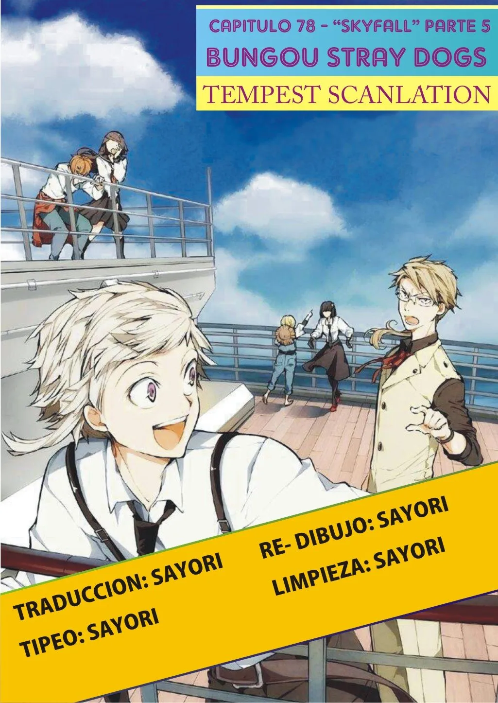 Bungou Stray Dogs Capítulo 78 en Línea - página 1