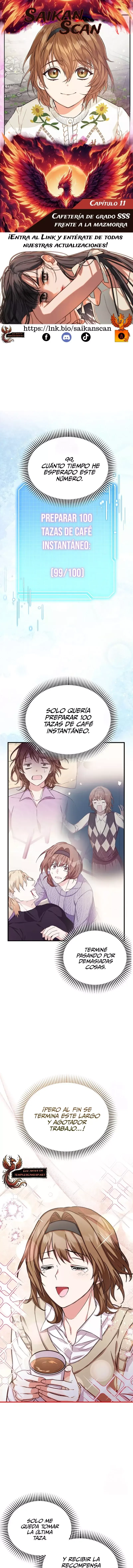 Cafetería de grado SSS frente a la mazmorra Capítulo 11 en Línea - página 1