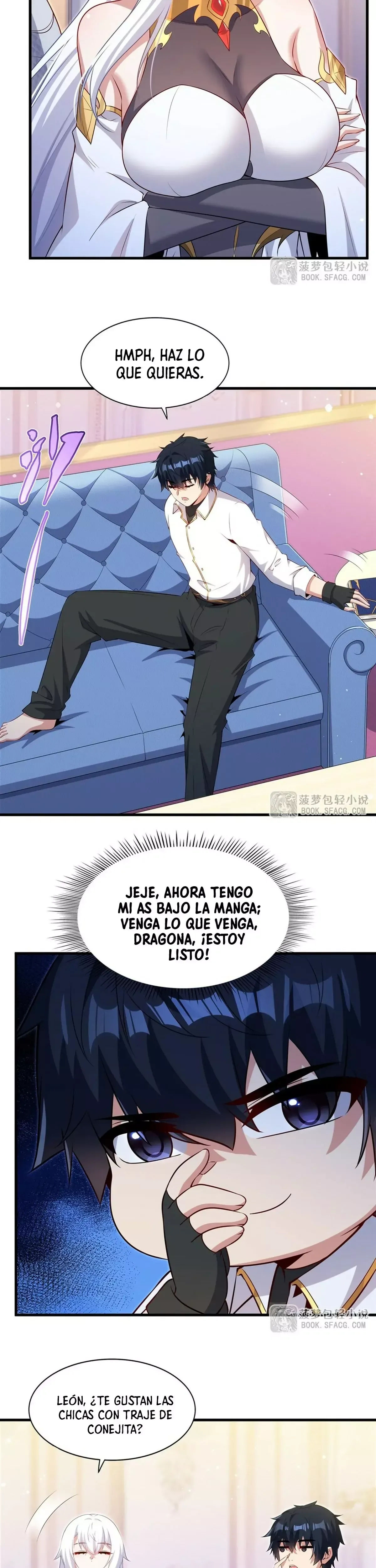¡Cállate dragona, ya no quiero tener mas hijos contigo! Capítulo 63 en Línea - página 9