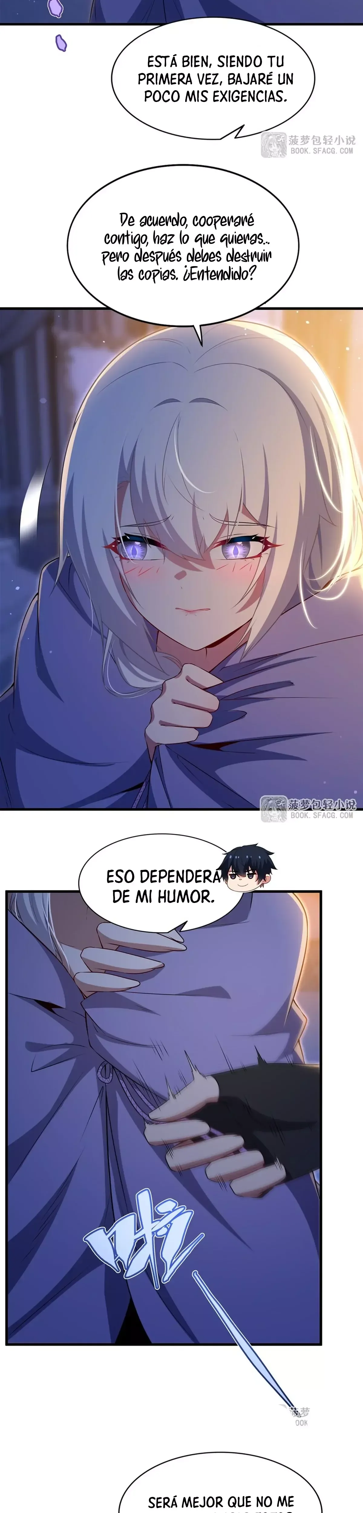 ¡Cállate dragona, ya no quiero tener mas hijos contigo! Capítulo 64 en Línea - página 8